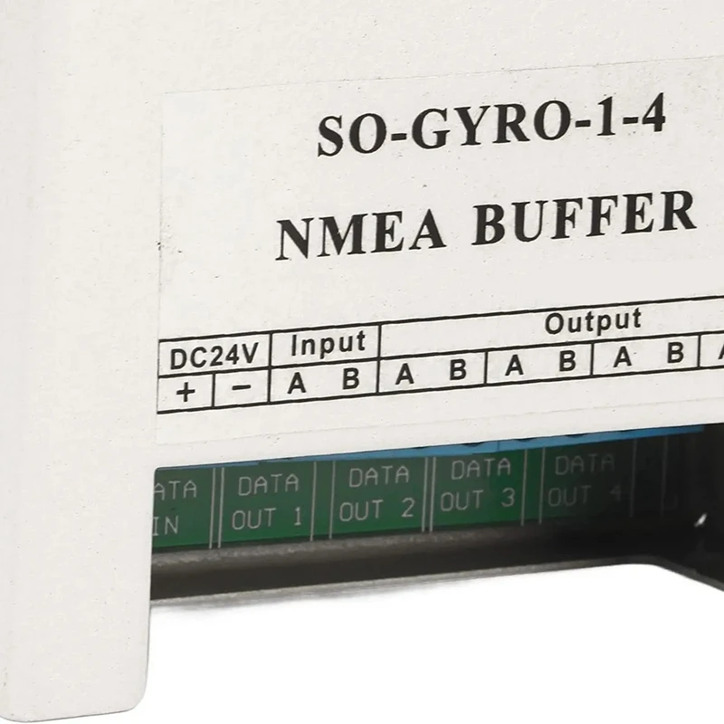 NMEA0183 NMEA Buffer -1-4 NMEA 1 Input, 4 Output Marine Serial Line Splitter Isolating Buffer for 24V Circuit Systems-ABFT