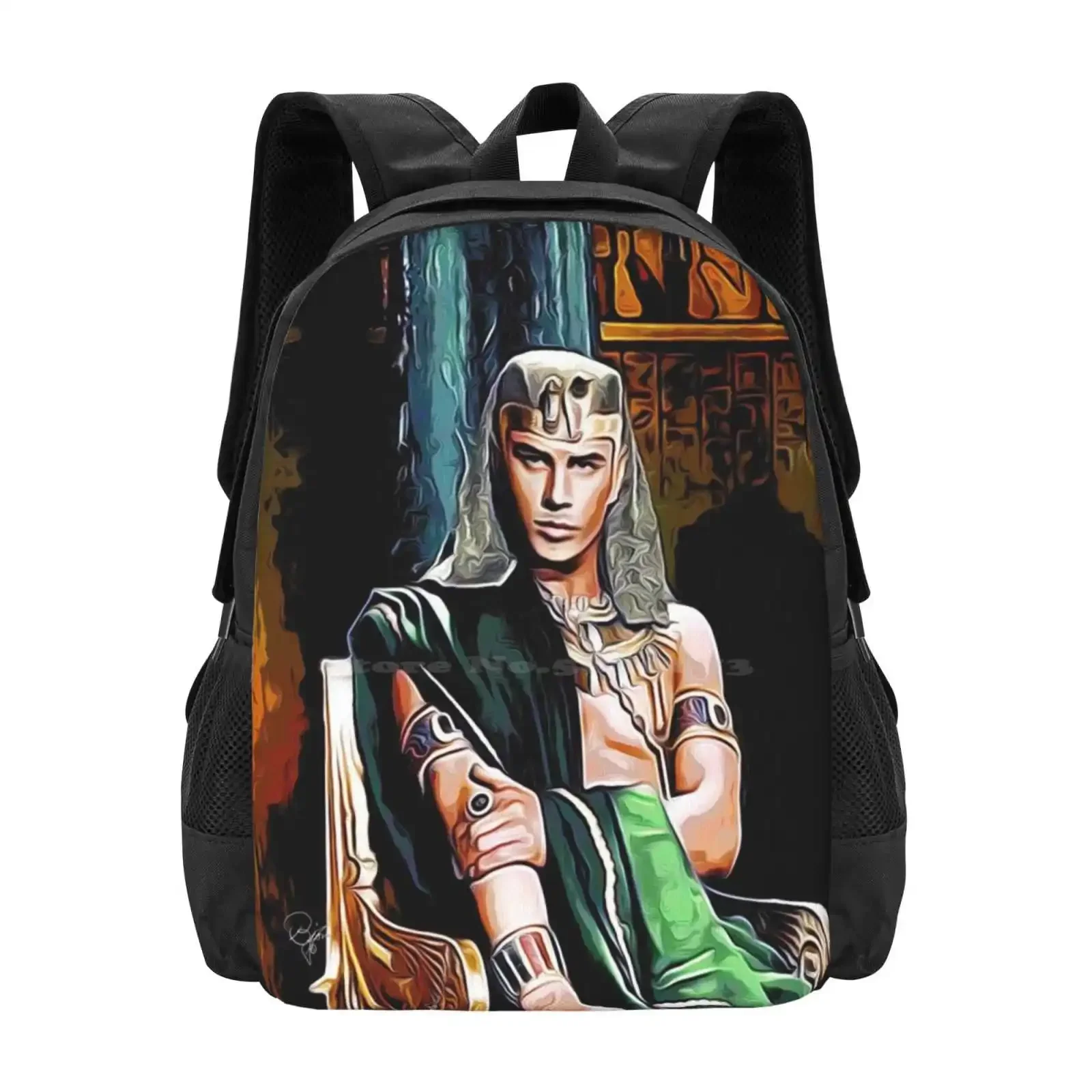 

Yul Brynner / Ramses , Brother Of Moses Hot Sale Schoolbag Backpack Fashion Bags Ten Comandments Yul Brynner Classic