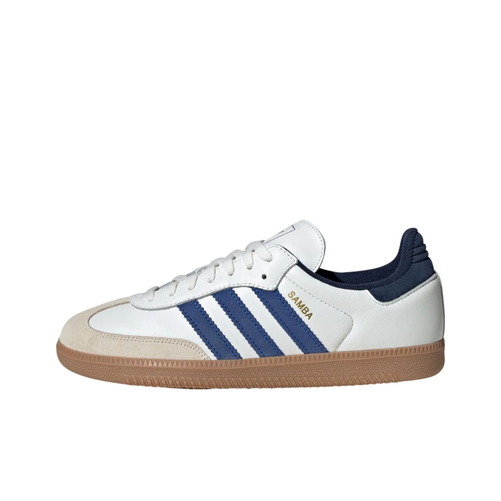 Adidas Originals SAMBA OG Low top Skateboard Shoes Unisex White Blue JH5632