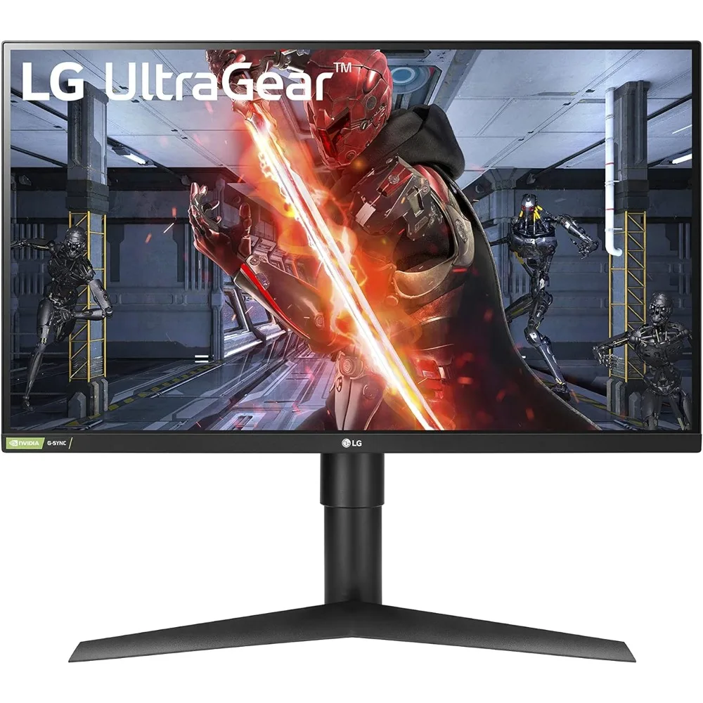 Игровой монитор UltraGear QHD 27 дюймов 27GL83A-B - IPS 1ms (GtG), с совместимостью HDR 10, NVIDIA G-SYNC,