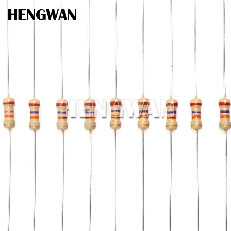 3120pcs 1/4W Carbon Film Resistor Kit 5% Resistance Assortment Set 156valuesX20pcs 1R - 10M ohm 0.25W Sample Pack