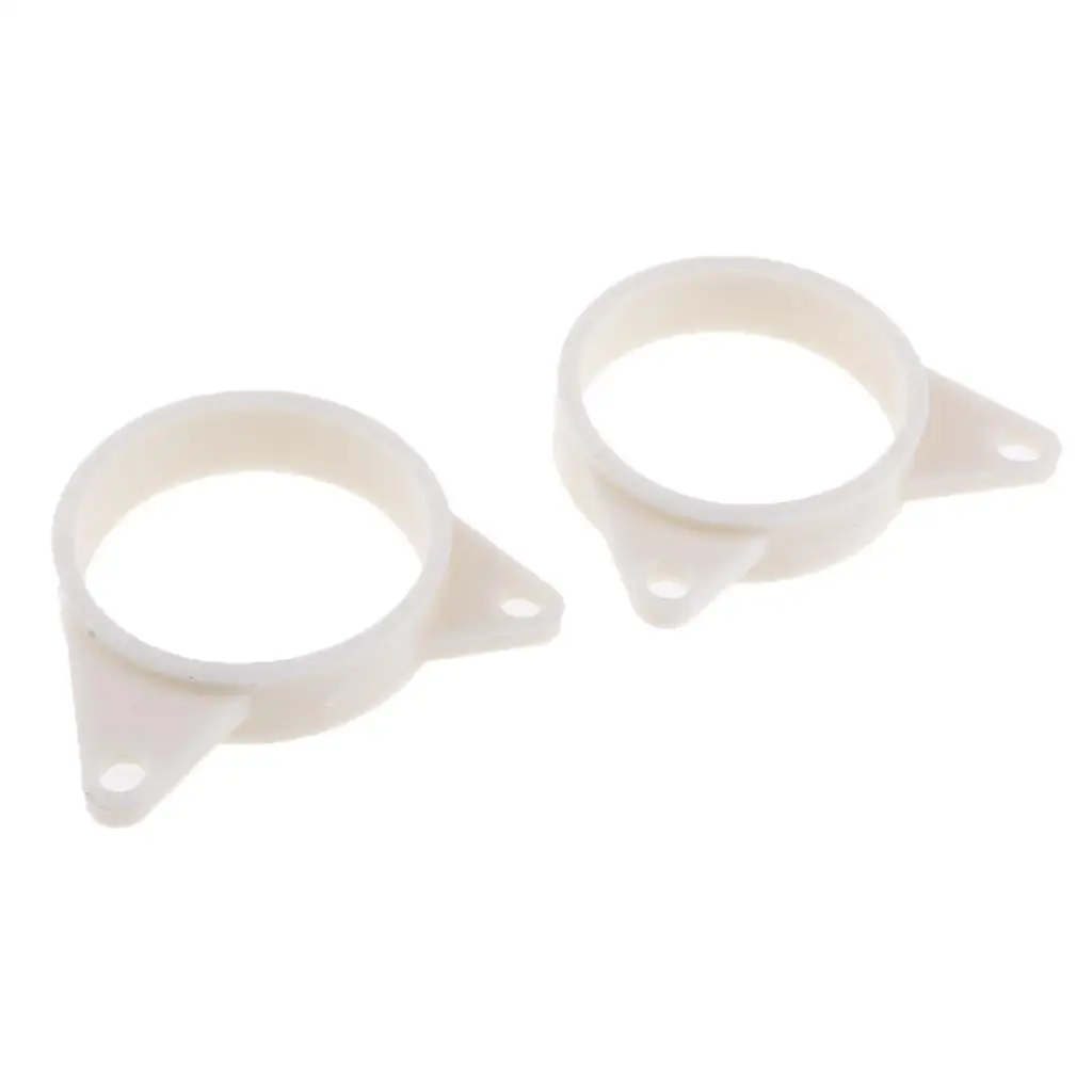 1 Pair 2.44'' White Plastic Front Fender Bracket Mount for Honda CBR400 NC23 NC29 VFR400 NC30 Series