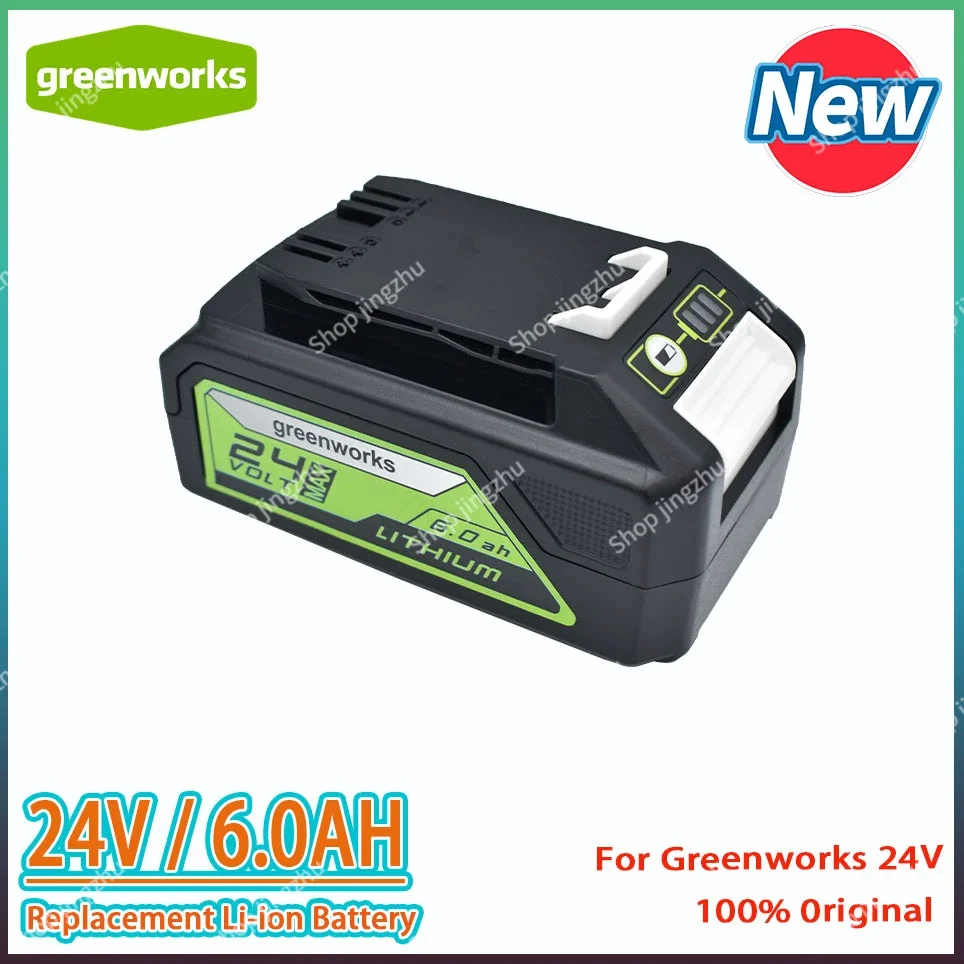 

Greenworks Battery 24V 6.0AH Greenworks Lithium Ion Battery (Greenworks Battery) The original product is 100% brand new