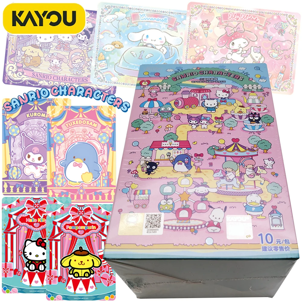 official-kayou-sanrio-collection-cards-japanese-popular-cartoon-ip-star-family-limited-edition-character-creative-puzzle-cards