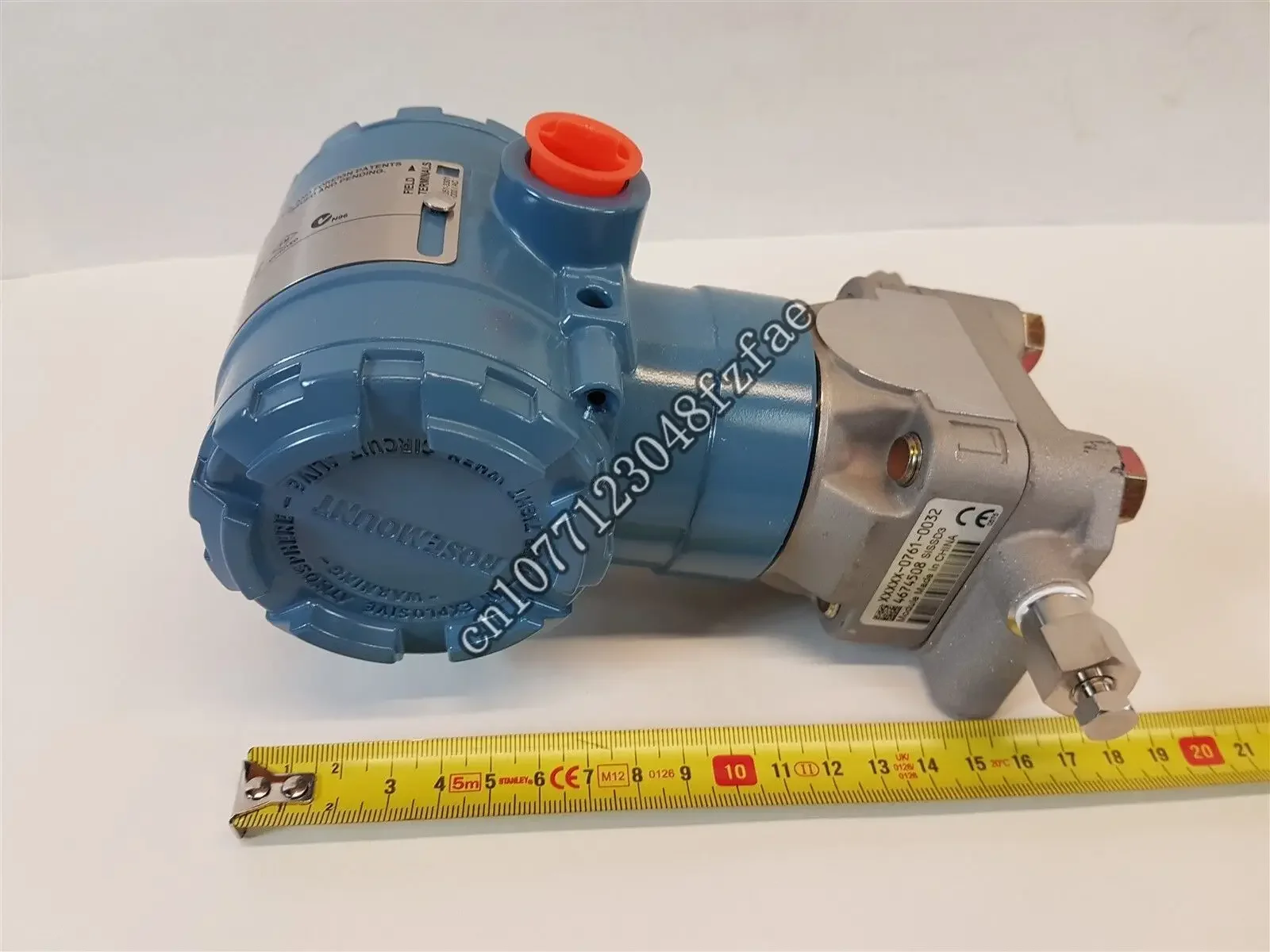 Rosemounte Differential Pressure Transmitter 2051cd 0-1000 Inh2o With 3 way Manifold valve
