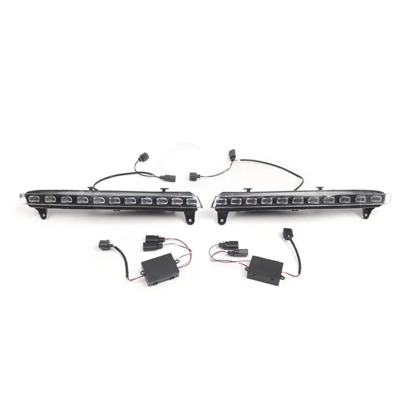 Hot Selling-LED Daytime Running Light 4L0953041 4L0953042 Marker Light For Q7 Turn Signal Marker Light Front Bumper Fog Lam