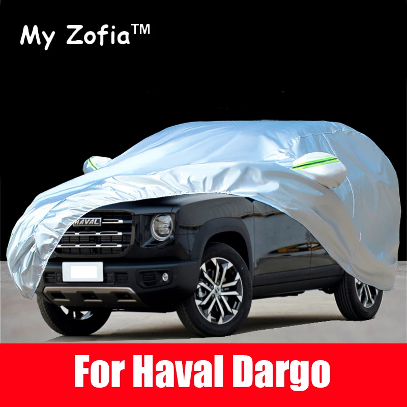 

For Haval Dargo 2021 2022 2023 2024 Full Car Covers Outdoor Sun Anti UV Rain Snow Dust Protection Oxford Cloth