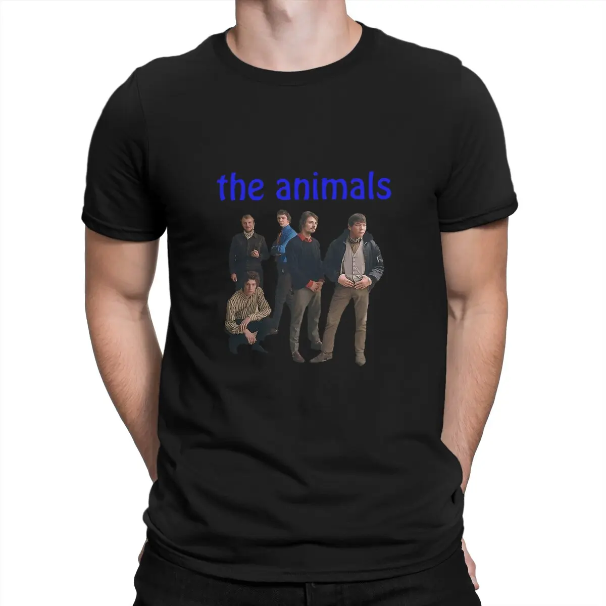 The Animals Newest TShirt for Men The greatest Band That Brought British Rhythm And Blues Music To Its Peak Basic T Shirt