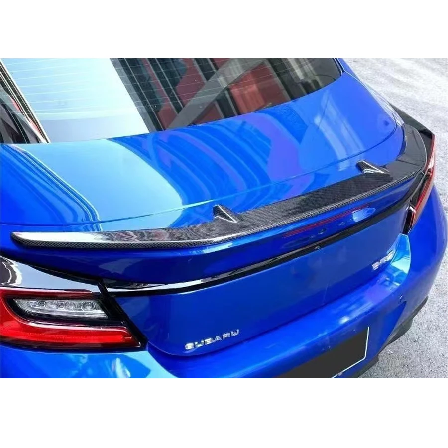 For Subaru BRZ Toyota GR86 ZN8 2022+ Car Rear Trunk Spoiler Rear Wing Tail Wing Parts STI Style Carbon Fiber Body kit