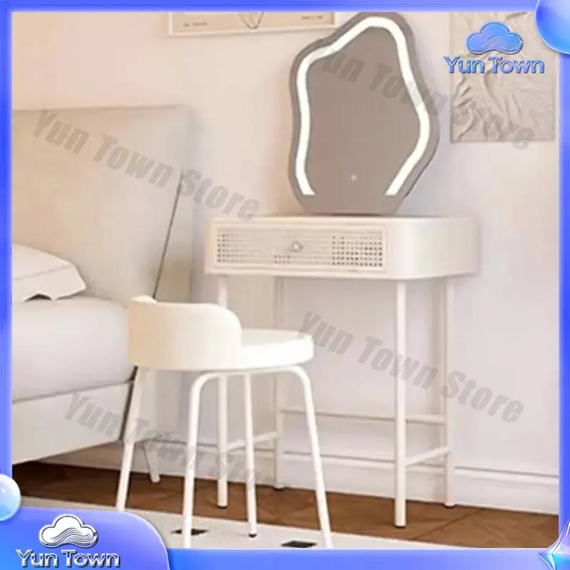 Desings Storage Dressing Table Iron Simple Modern White Dressing Table Makeup Luxury Cheap Coiffeuse De Chambre Furniture