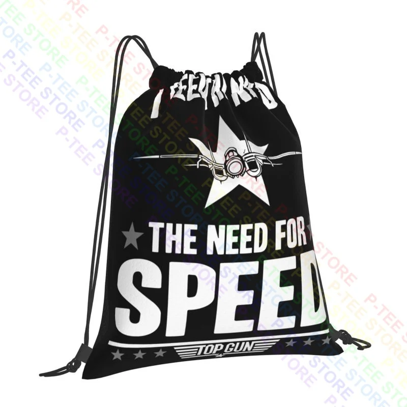 Top Gun I Feel The Need For Speed Stars Movie F14 Tomcat Maverick 01 Drawstring Bags Gym Bag Fashion 3d Printing