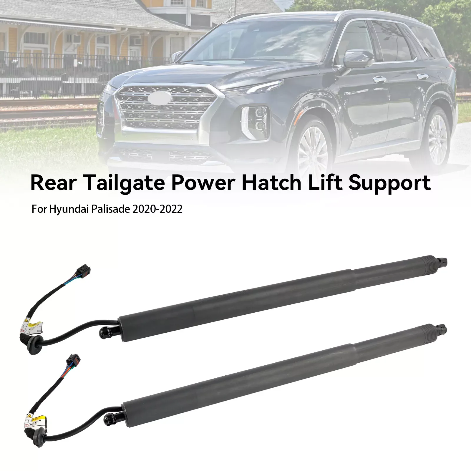 

2pcs 81831-S8100 81841-S8100 Brand New Left Rear + Right Rear Electric Support Rod for Hyundai Palisade 2020-2022