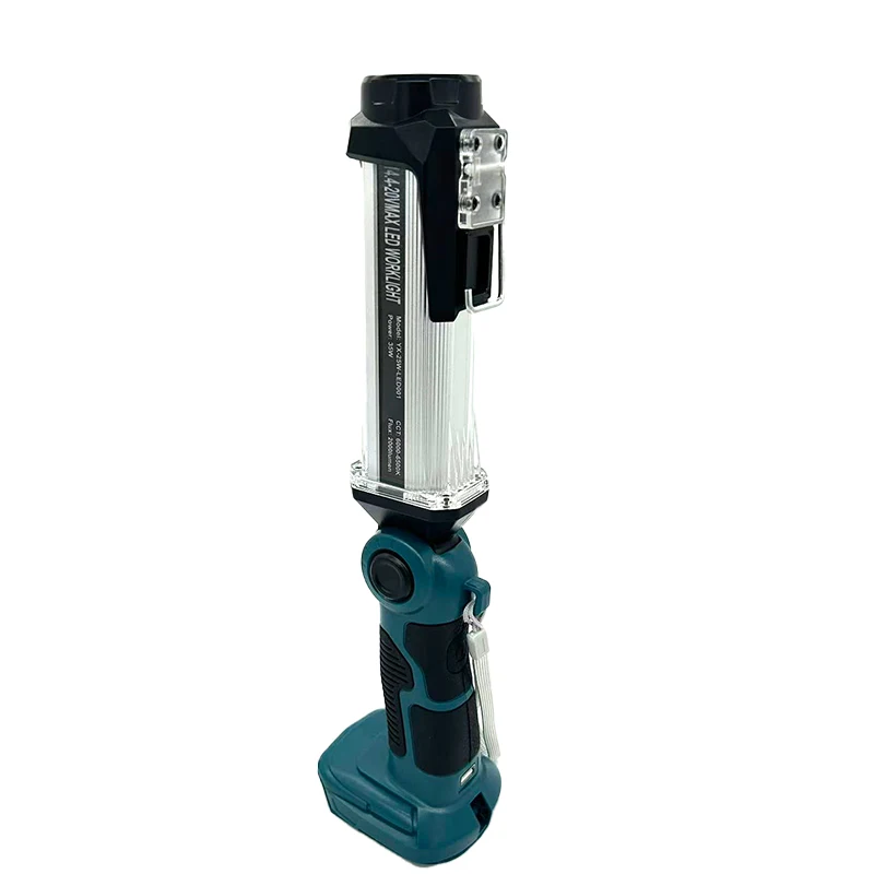 For Automotive Repair Workplace Lighting Compatible for BL1815 18V Lithium-ion Battery Portable Camping Light Outdoor LED Light