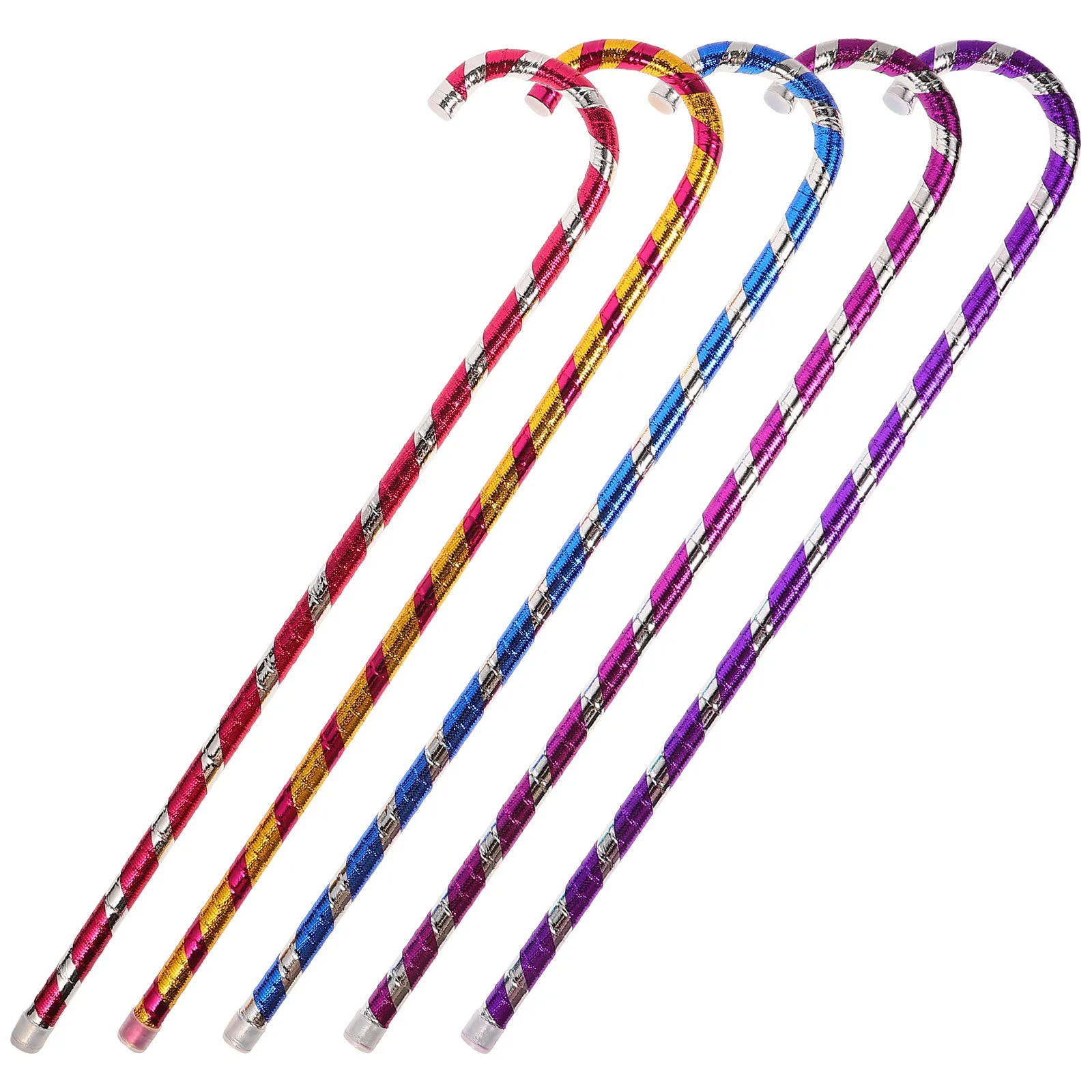 Canne de danse Jazz de haute qualité, 5 pièces, béquille pour spectacle sur scène, pour danse du ventre, fête de carnaval, spectacle de noël, accessoires de photographie