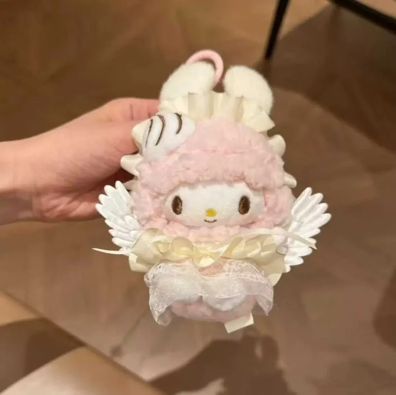 サンリオかわいいピアノスイートガールハートシリーズぬいぐるみ漫画バックパックペンダントキーホルダー子供の創造的な誕生日プレゼント