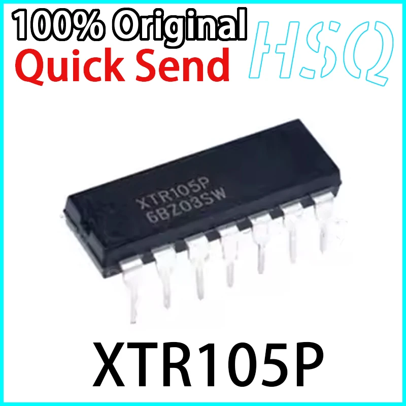 

1PCS XTR105P XTR105PA DIP14 Sensor Chip IC, Brand New in Stock