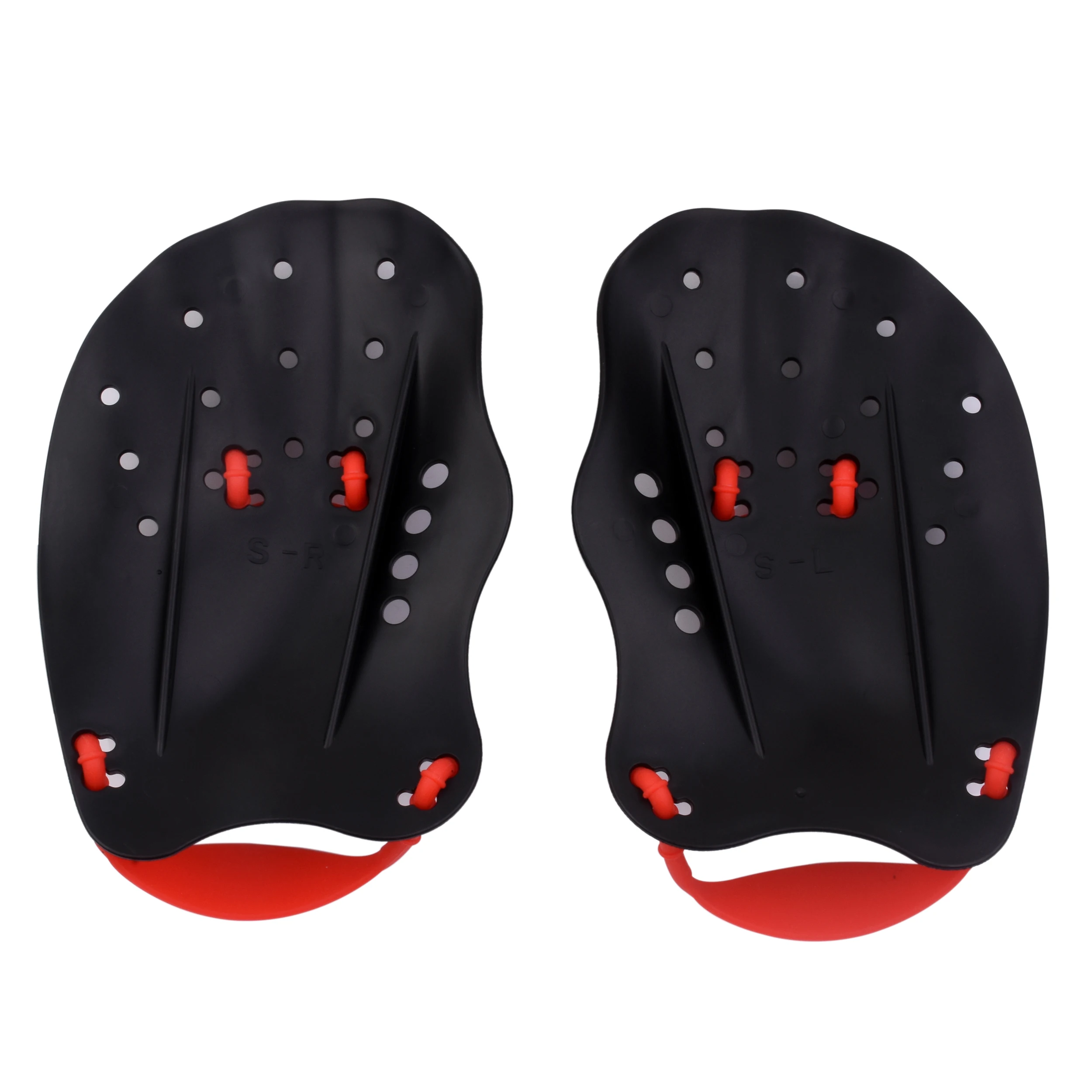 Schwarze Schwimmflossen für Kinder und Erwachsene, Freestyle-Trainingflossen, Professionelle Schwimmausrüstung – Detail 18