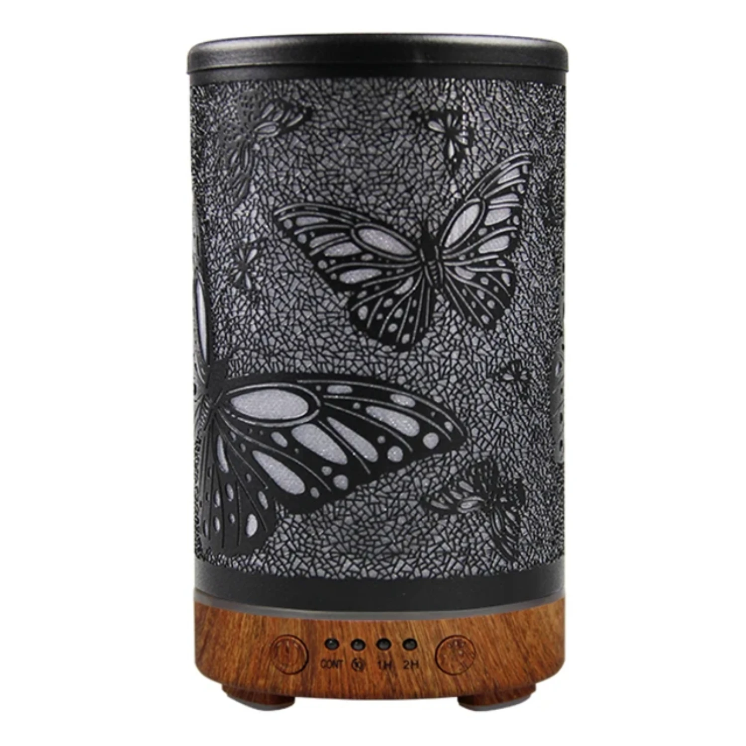 

100ml Scent Diffuser Timing Ultrasonic Air Humidifier Hollow Smart Appliances with Night Lights