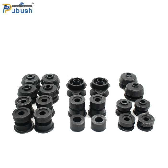 High Performance Rubber Body Frame Mount Bush Kit for TOYOTA LAND CRUISER PRADO 120 RZJ120, RZJ121, RZJ125, TRJ120, TRJ125/HILUX
