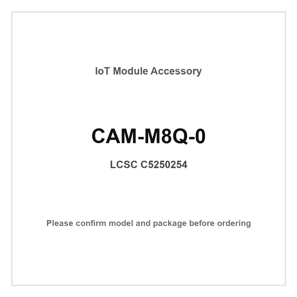 1pcs CAM-M8Q-0 LCC-31 / RTC GNSS GPS BDS Positioning Receiver Module