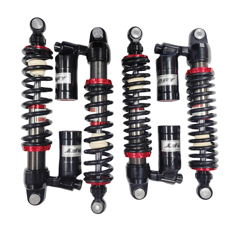 390mm 370mm  Shock Absorbers for ATV UTV  Arctic Cat Banshee Off Road Buggy  Coilover Shocks Can Adjustable