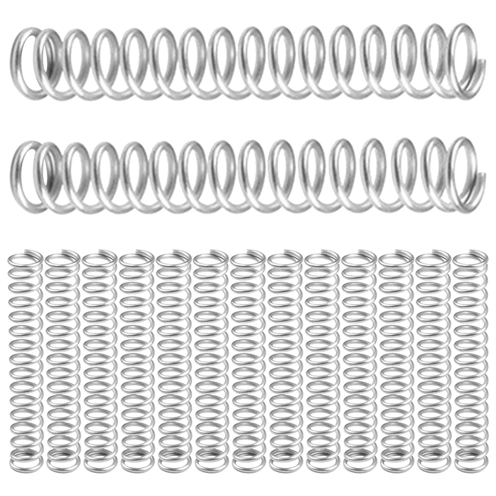 

15Pcs Nutcracker Coil Springs Stainless Steel Replacement Compression Springs Heavy Duty Nut Opener Parts Walnut Chestnut