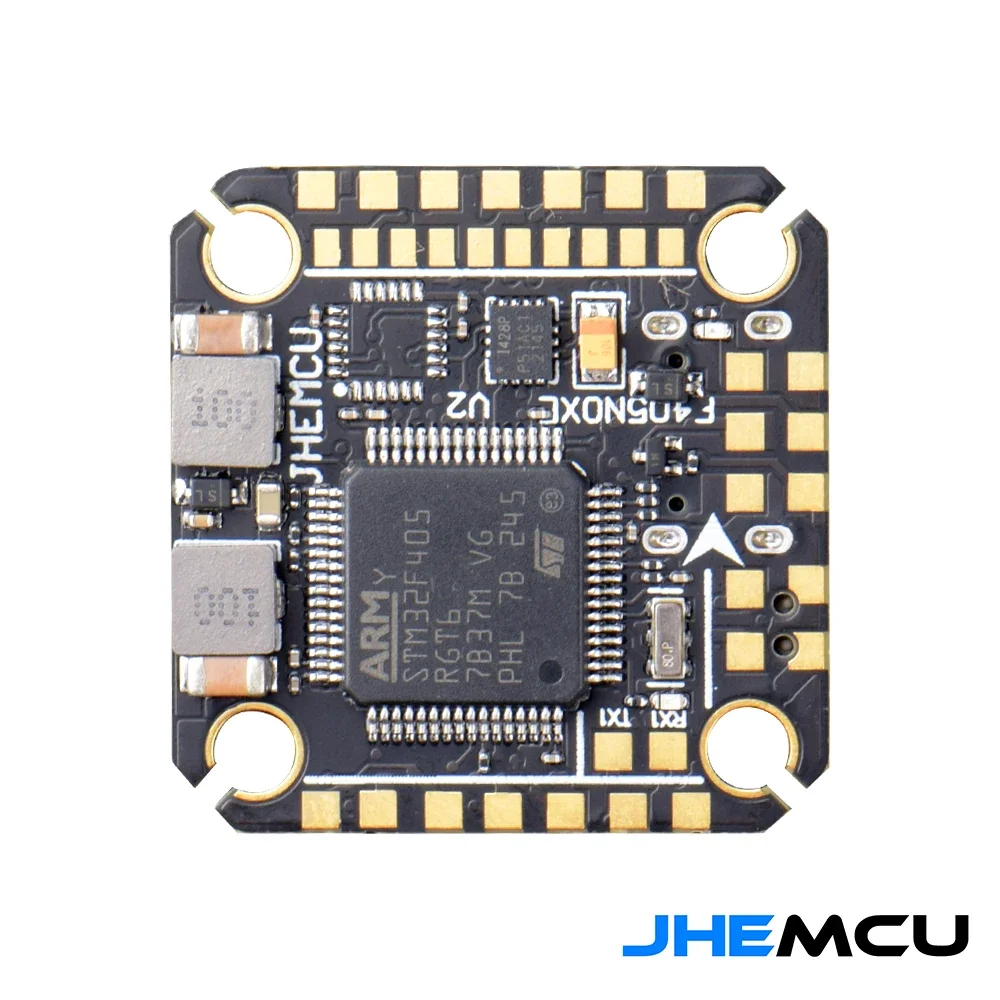 JHEMCU F405 NOXE V2 Flight Controller Baro OSD 16MB BlackBox 5V 10V Dual BEC 20X20mm 3-6S LIPO for FPV Freestyle Drone