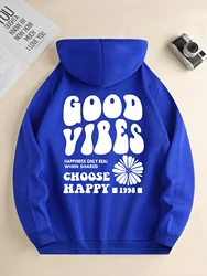 Men's new fashion hoodie, casual daily drawstring hooded sweatshirt lettering, front kangaroo pocket, men's jacket