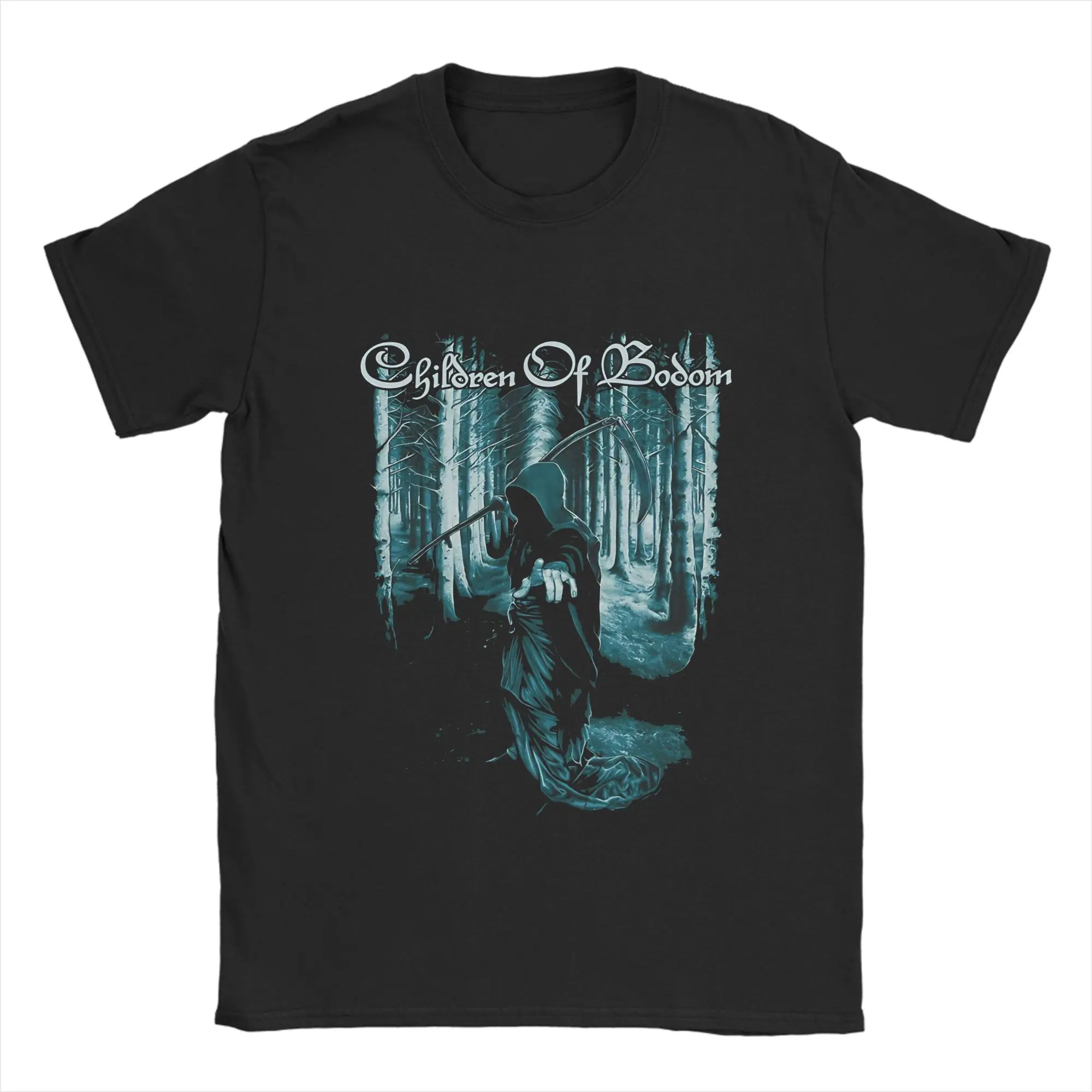 Men Women T Shirt Children Of Bodom T Shirts Harajuku  Summer Tee Shirt Y2K Funny Design 100 Cotton Tops Gift Idea