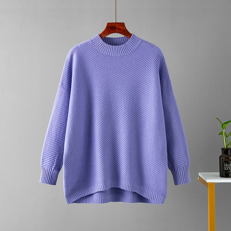 Winter Clothes Knit Warm Soft Loose Casual Sweater Women Pullover Autumn Korean O-Neck Pullover Female Oversized Sweater Jumper