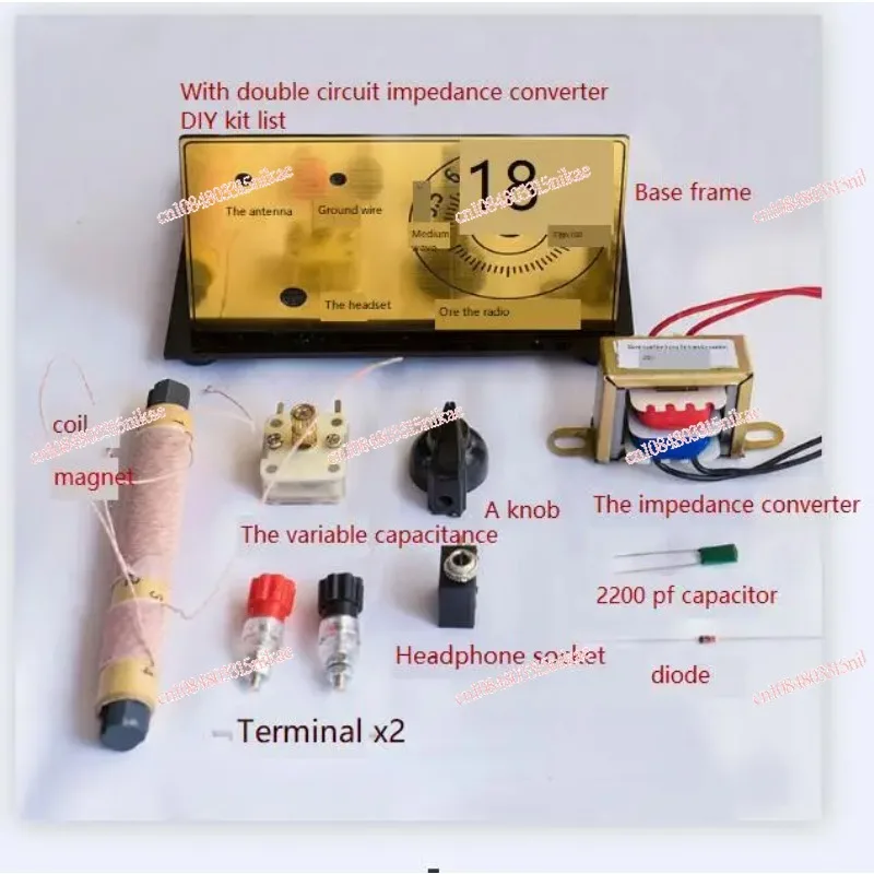 Mesin Bijih Radio Bijih Dual Loop dengan Alat Swakarya Konverter Impedansi