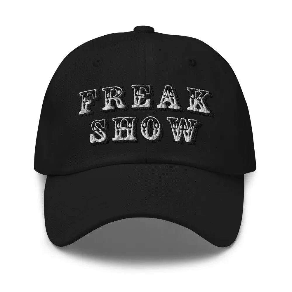 Freak Show     Baseball Cap Circus Side Creep Show Dad hat