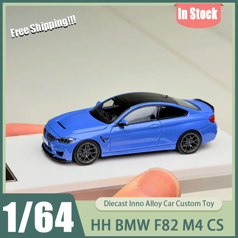 

In Stock Hh Model 1:64 Bmw F82 M4 Cs Diecast Model Limited Edition M Performance Sport Coupe Premium Collectible Ornament Toys