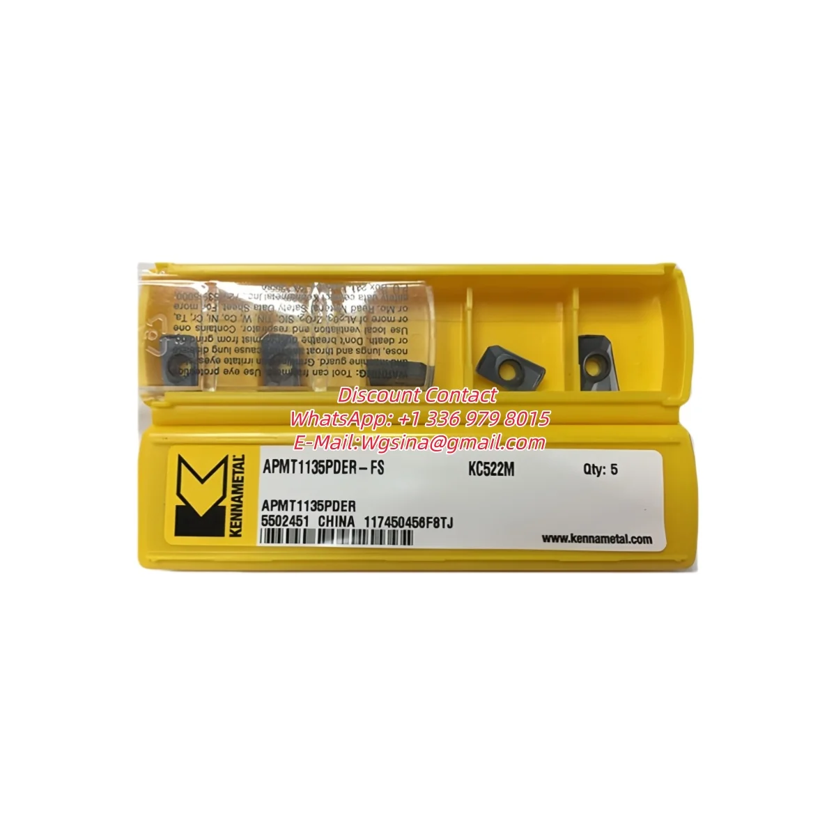 

APMT Positive Rake Milling Insert APMT1135 1640 PDER-FS KC522M KC725M KCPK30 for General Machining