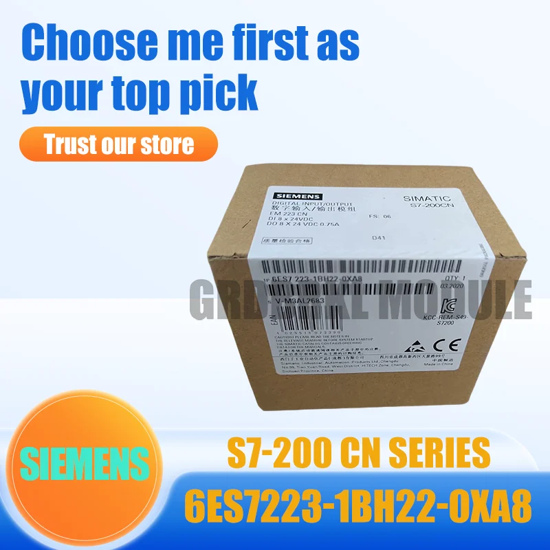 

Brand New Original SIEMENS 6ES7223-1BH22-0XA0 6ES7223-1BH22-0XA8 Digital Module Relay