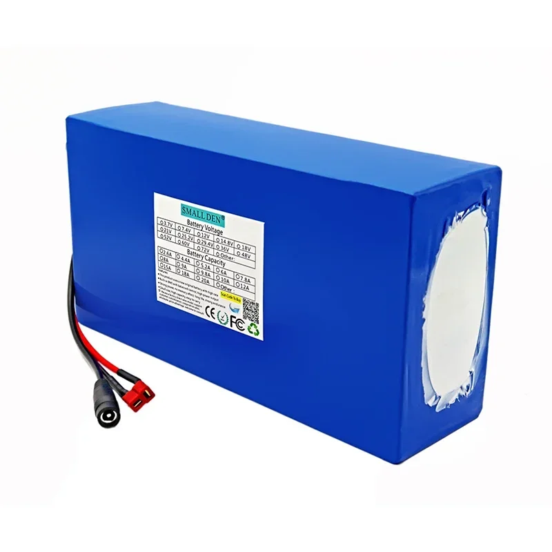 New 48V 20A 18650 lithium battery pack 13S6P with built-in 30A balanced BMS 1000W high-power Power Tools, Spare Batteries