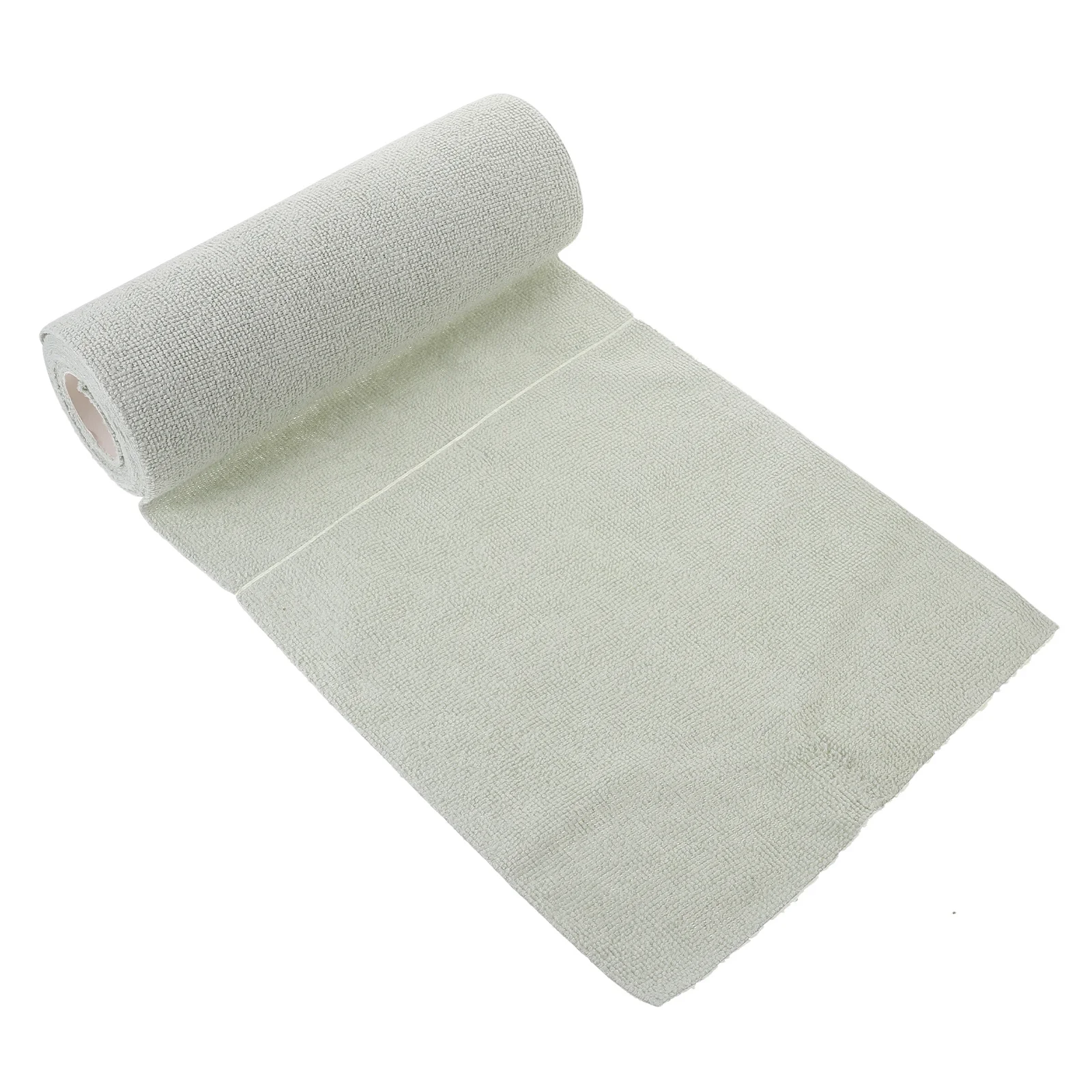 

1 Roll Of Microfiber Kitchen Cleaning Cloths Water Absorption Towels Multi-Use Dish Rags For Tableware Utensils Reusable
