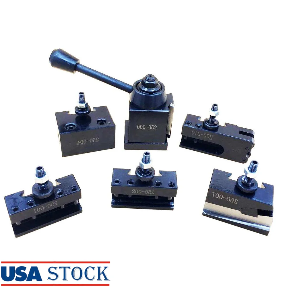 Quick Change Tool Post Set Mini Lathe 6-9