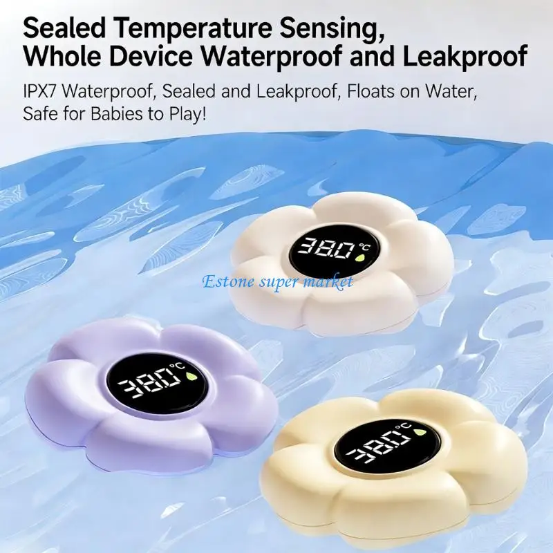 090B Water Temperature Meter Detector Safety Floating Toy for Kids Bath Thermometers