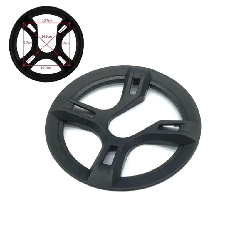 Protector de Cadena de Bicicleta de Alta Calidad, Práctico, Resistente y Duradero para Exteriores, Protector de Bielas de 4 Orificios, Protección para Bicicleta de Montaña
