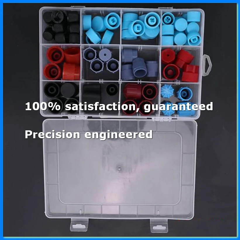 Car Auto R134A 77Pcs AC A/C System Valve Core Dust Caps Set Air Seal-A07G