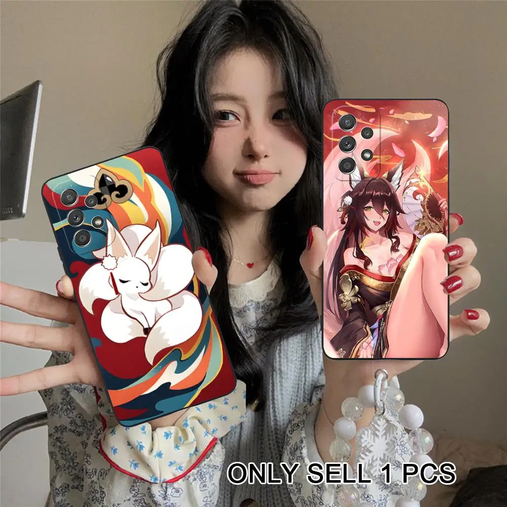 HSR Fugue Phone Case for Samsung Galaxy A26 25 24 23 22 21 17 16 15 14 13 12 11 5G Soft TPU Shockproof Cover