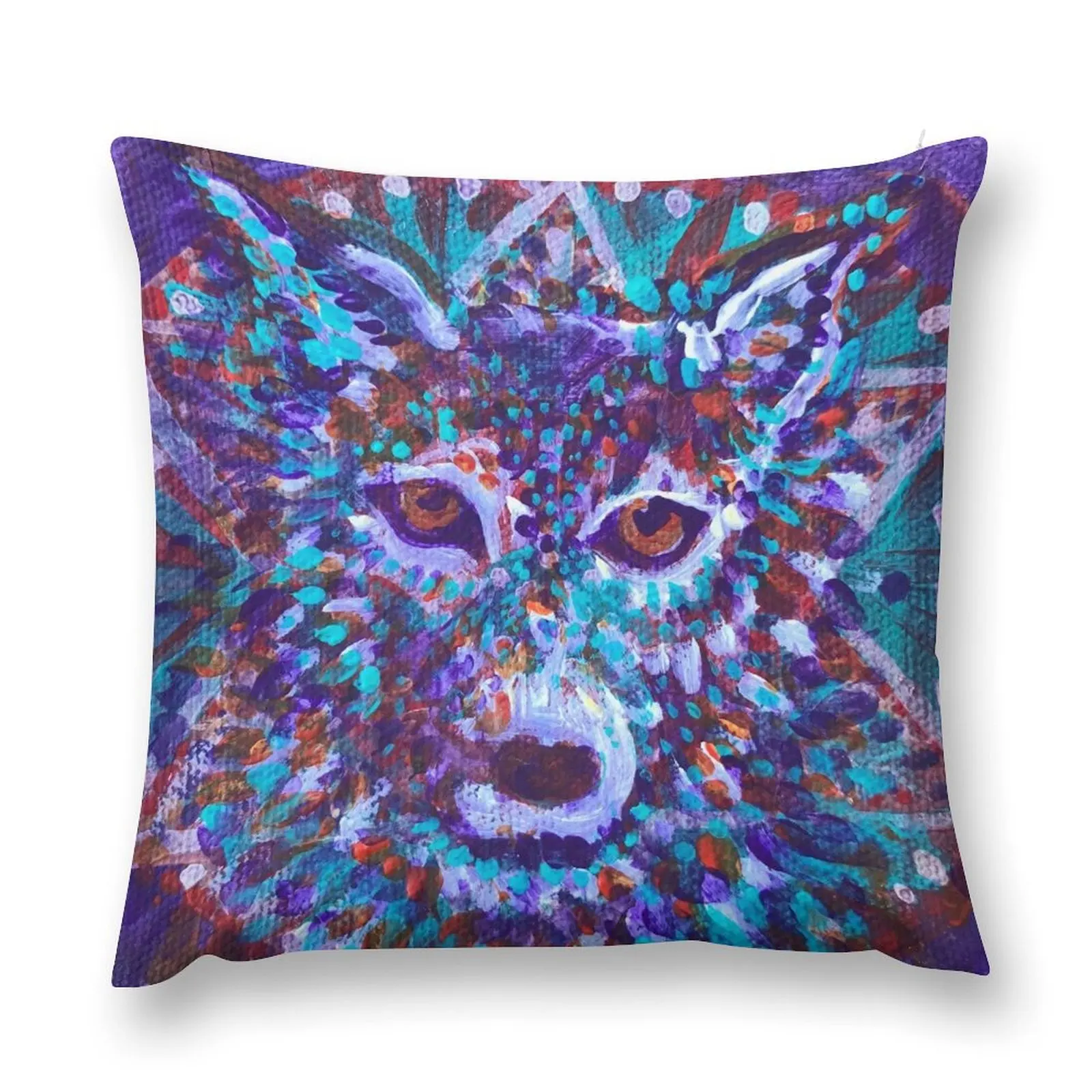 

Winter Dog Throw Pillow Decorative Cushion Sofa Cushions Cover pillow