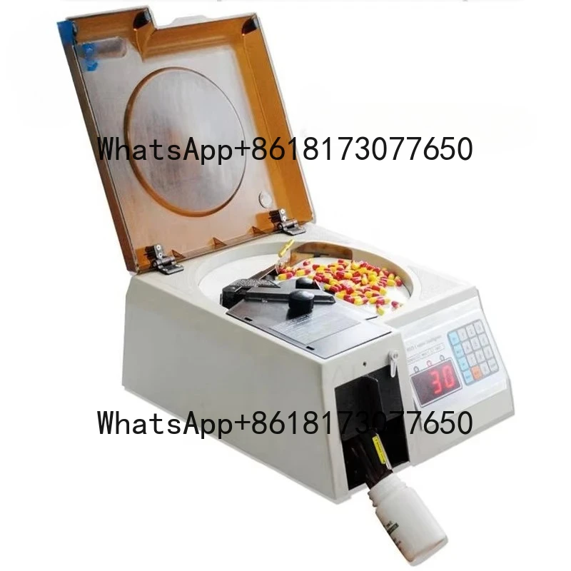 

Small Automatic Pill Counter Tablet Counting Machine Pill Counting Tray for Capsules/Pills/Tablet 220V/110V