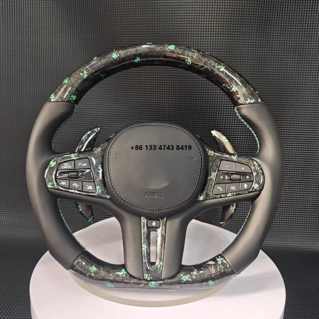 

M2 M3 M4 M5 M6 X5M X6M F30 F10 F35 F22 F18 F07 F01 Sports Steering Wheel Custom carbon fiber steering wheel