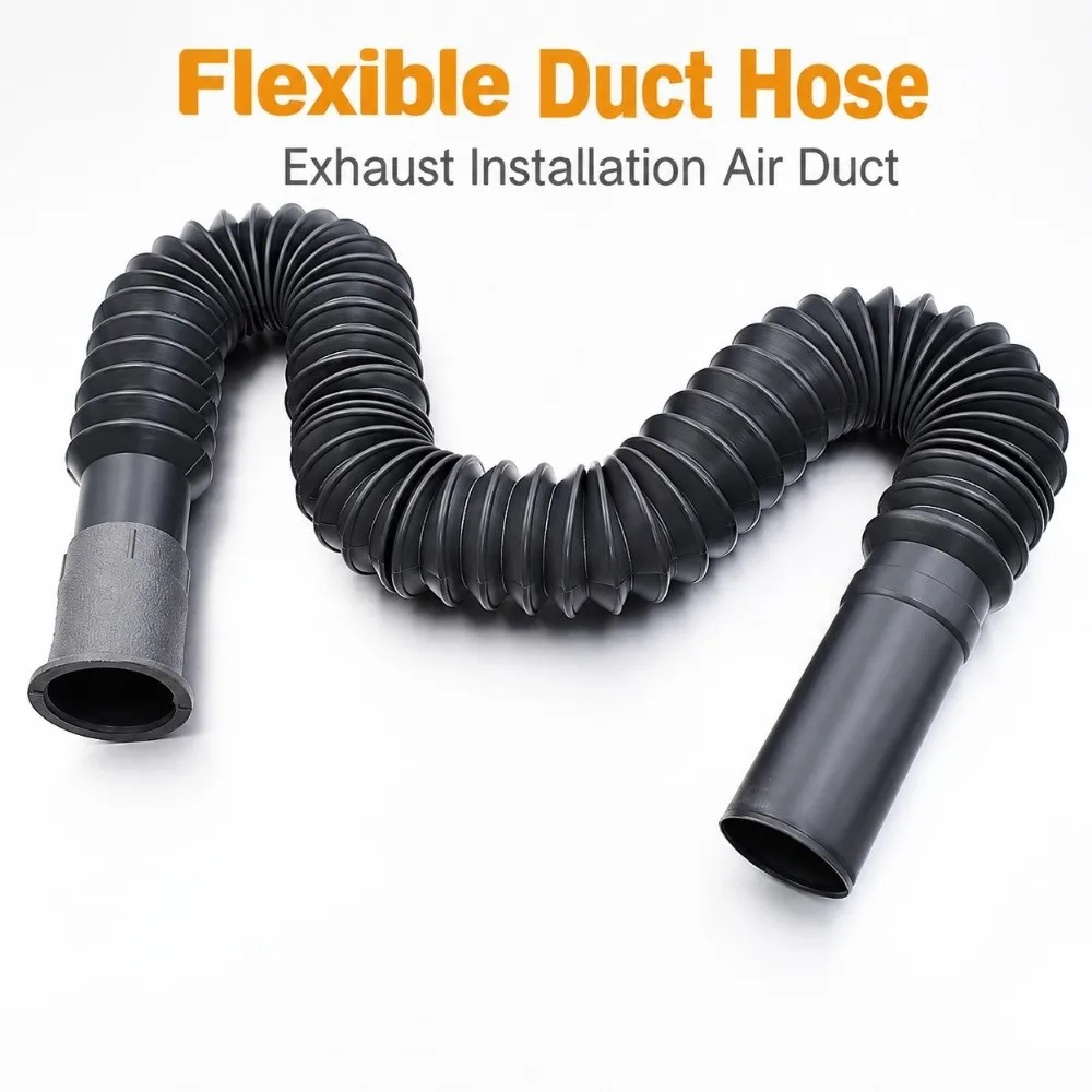 Flexible Silicone Sink Drain Hose Anti Odor Bendable Wash Basin Drain Pipe Easy Install Soft Silicone Sink Drain Accessory
