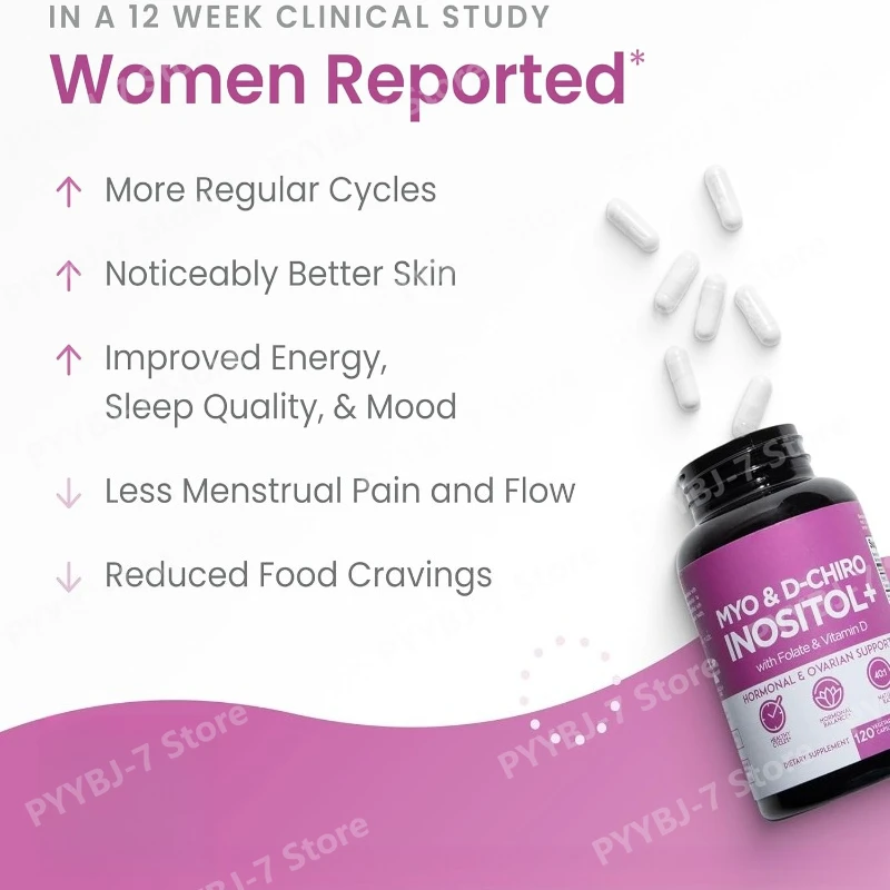 

БАД Optify Inositol для женщин с фолатом и витамином D: поддержка здорового гормонального баланса, регулярных циклов и здоровья яичников