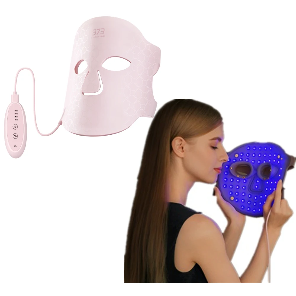 New Arrival 18-in-1 Clinical-grade Photon Lamp Beads LED Therapy Mask Wireless Waterproof Skin Firming Light Therapy Face Mask