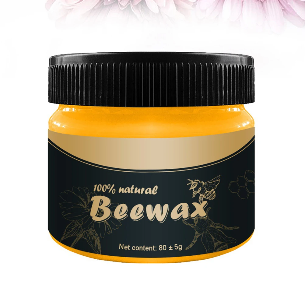 

4pc Beeswax Furniture Care Natural Wood Polishing Maintenance Wax for Floor Seals Stamps Hand String