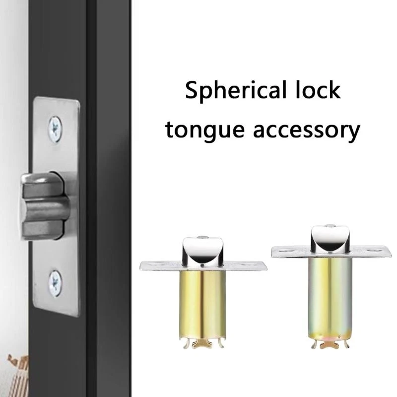 4 piezas bloqueo hardware lengua universales bloqueo lengua redonda redonda núcleos bloqueo